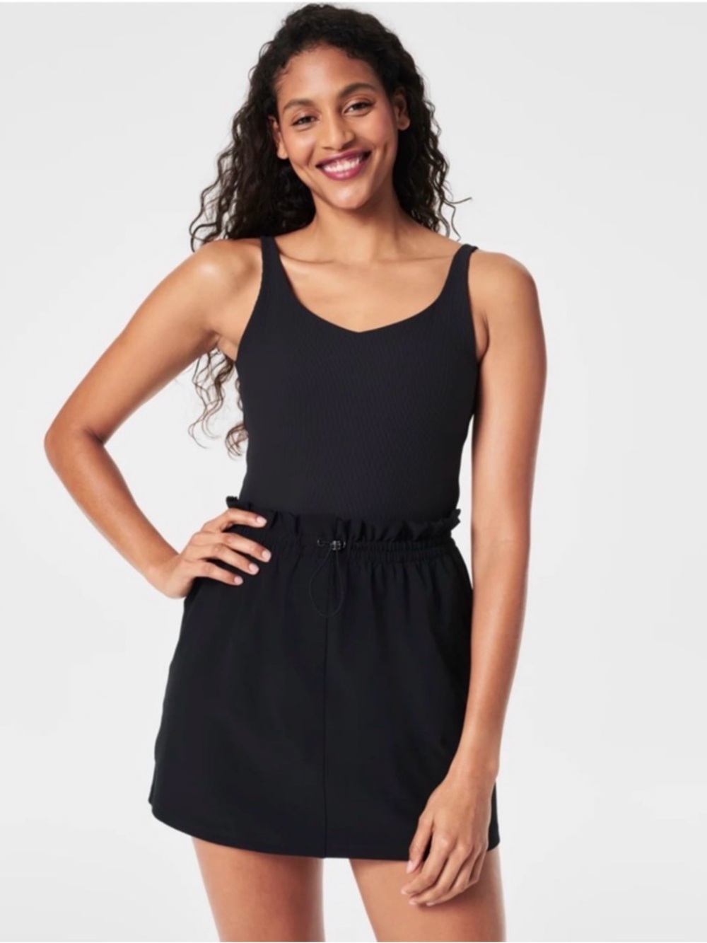 SPANX Black A-Line Skirt
